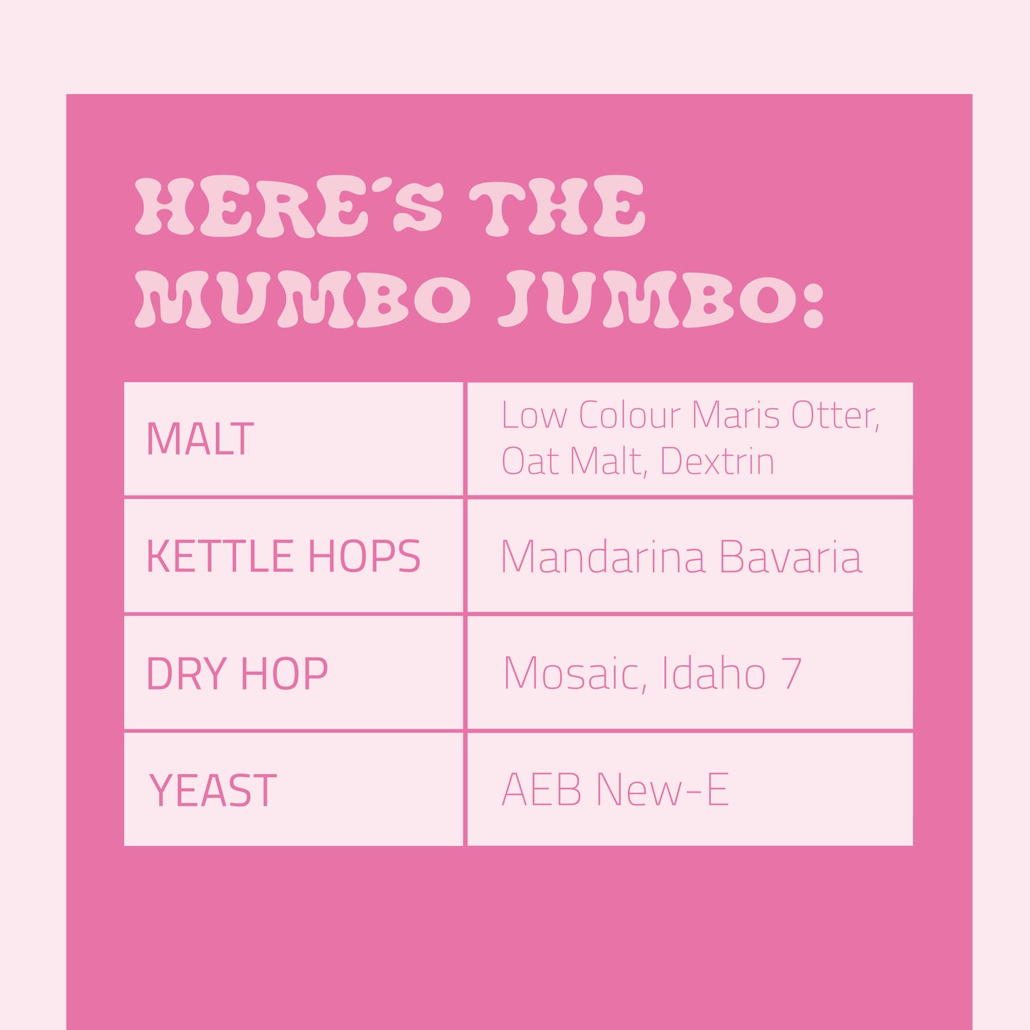 Hazy IPA Idaho 7 Mosaic, 6%